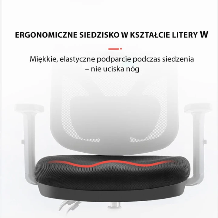 Fotel biurowy regulowany fotel krzesło do biura gabinetu Czarne