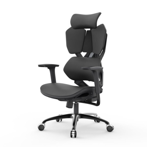 Fotel obrotowy dla graczy do biura ergonomiczny regulowany gamingowy