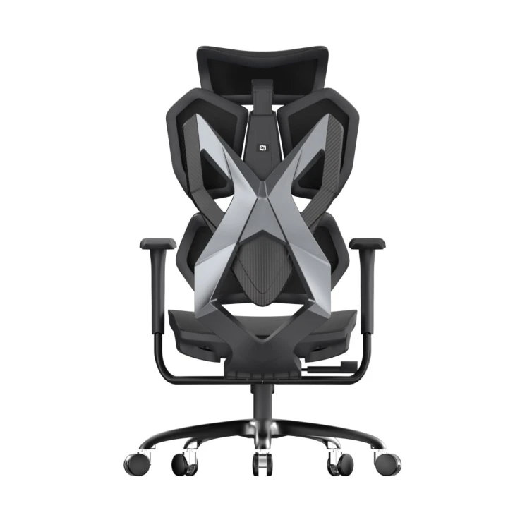 Fotel obrotowy dla graczy do biura ergonomiczny regulowany gamingowy