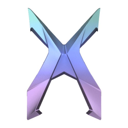 Tylna osłona "X"  XDekor Kolorowy Gradient