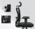 Fotel ergonomiczny biurowy obrotowy eurOpa+ z podnóżkiem i regulacją