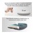 Fotel ergonomiczny biurowy obrotowy eurOpa+ z podnóżkiem i regulacją