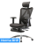 Fotel ergonomiczny biurowy obrotowy eurOpa+ z podnóżkiem i regulacją