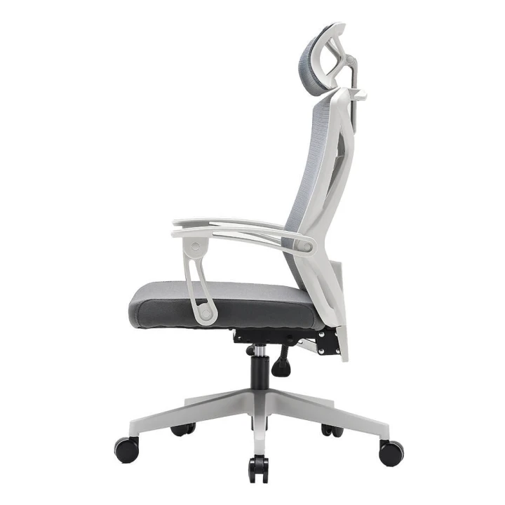 Fotel ergonomiczny biurowy obrotowy Spino szary