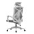 Fotel ergonomiczny biurowy obrotowy Spino szary