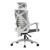 Fotel ergonomiczny biurowy obrotowy Spino szary