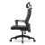 Fotel ergonomiczny  biurowy obrotowy Spino czarny z regulacją