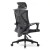 Fotel ergonomiczny  biurowy obrotowy Spino czarny z regulacją