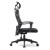 Fotel ergonomiczny  biurowy obrotowy Spino czarny z regulacją