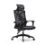 Fotel ergonomiczny  biurowy obrotowy Spino czarny z regulacją