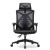 Fotel ergonomiczny  biurowy obrotowy Spino czarny z regulacją