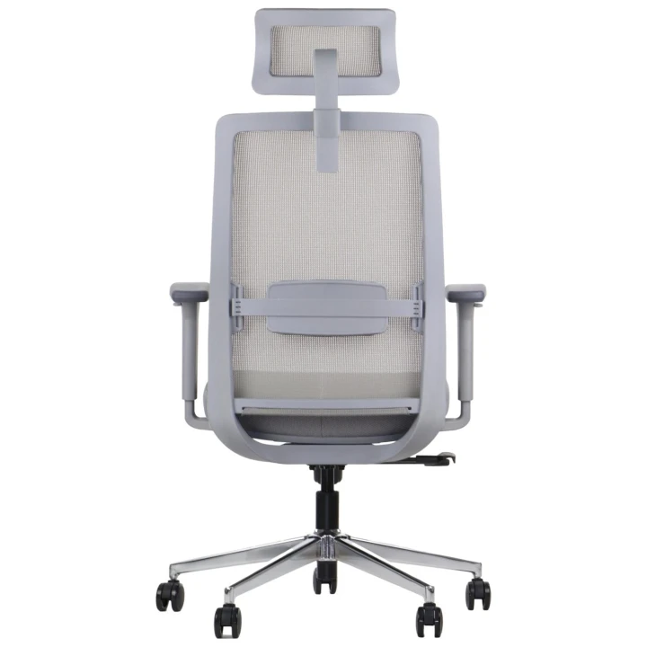 Fotel biurowy ergonomiczny krzesło do pracy biura CUTLER GF szary