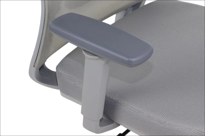 Fotel biurowy ergonomiczny krzesło do pracy biura CUTLER GF szary