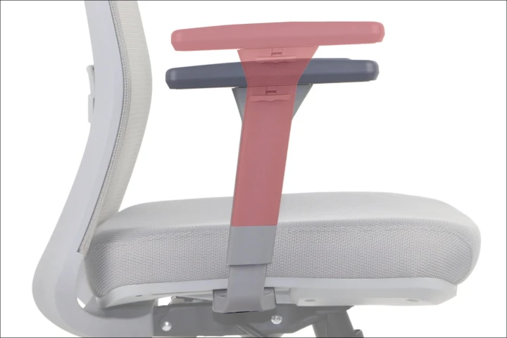 Fotel biurowy ergonomiczny krzesło do pracy biura CUTLER GF szary