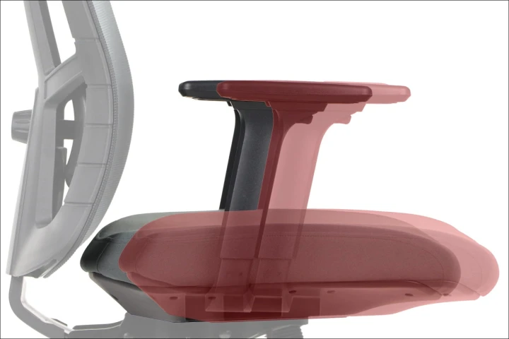 Ergonomiczny fotel biurowy obrotowy do biura i home office AKCENT czarny podstawa chromowana