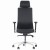 Ergonomiczny fotel biurowy obrotowy do biura i home office AKCENT/F PLUS czarny mechanizm samoważący podłokietniki 4D