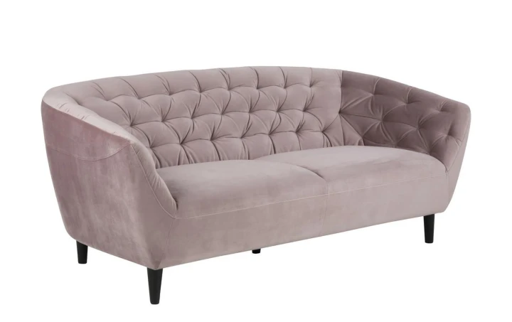 Sofa 3 osobowa Ria Velvet dusty rose Sofa