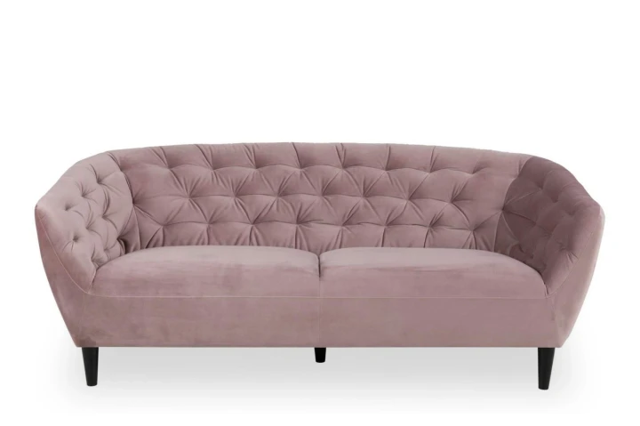 Sofa 3 osobowa Ria Velvet dusty rose Sofa