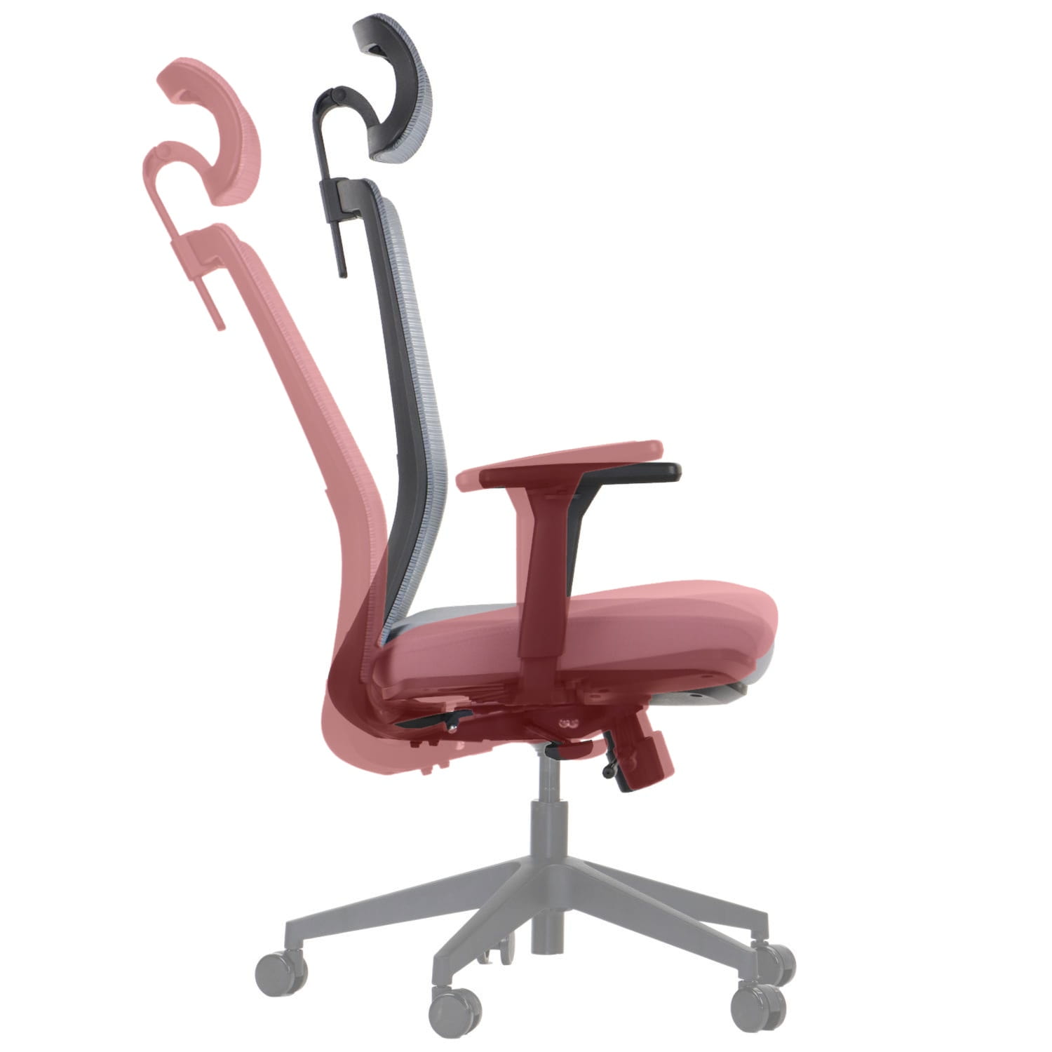 fotel biurowy ergonomiczny regulowane oparcie Butler 2 Czarny homestyleconcept.pl